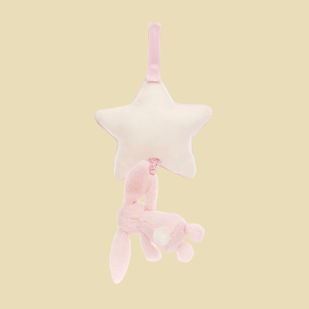 Jellycat Bashful Bunny Musical Pull 1