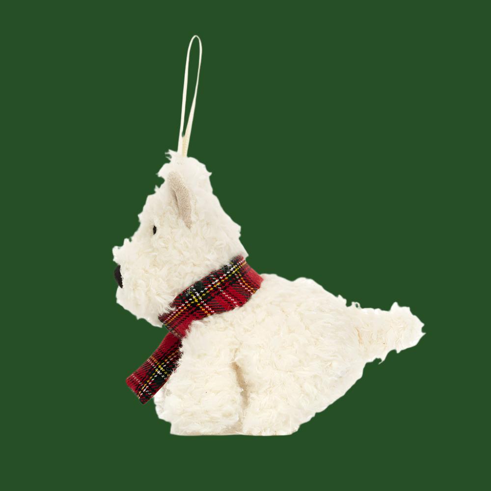 Jellycat Munro Scottie Dog Decoration1