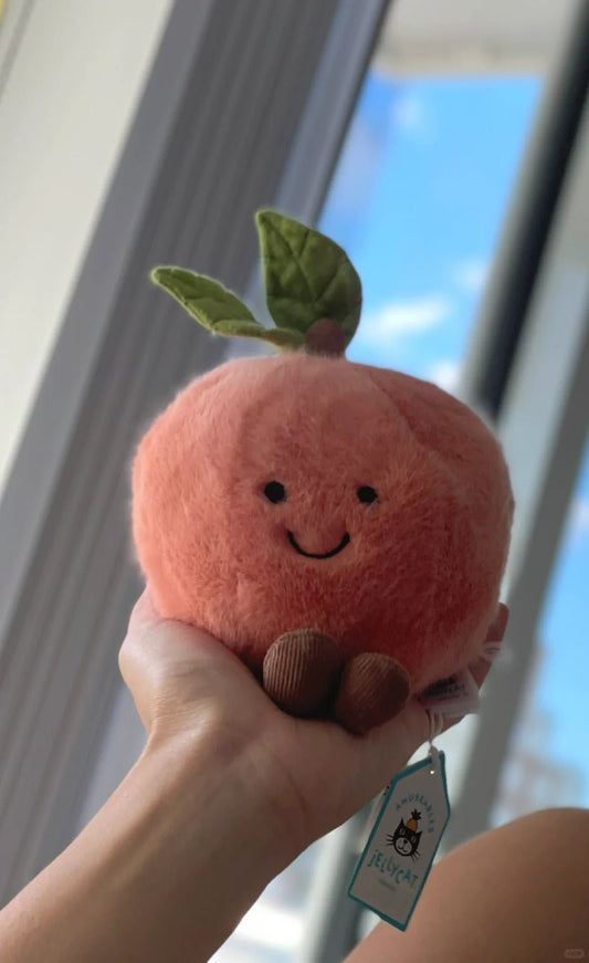 jellycat amuseables peach | soft stuffed animals toys | jellycat promo code on sale clearance deals| christmas Halloween Blackfriday thanksgiving gifts | jellycat diner | jellycats near me | hard to find rare new with tag plush | 