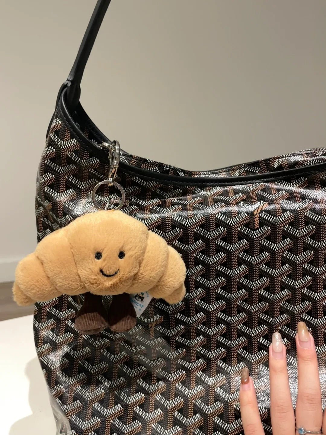 jellycat amuseables croissant bag charm | soft stuffed animals toys | jellycat promo code on sale clearance deals| christmas Halloween Blackfriday thanksgiving gifts | jellycat diner | jellycats near me | hard to find rare new with tag plush | 