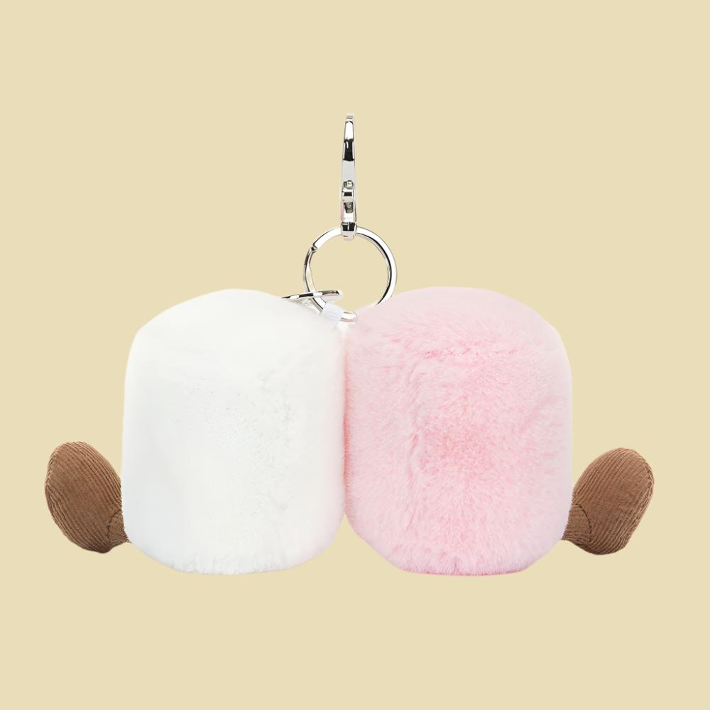 Amuseables Pair of Marshmallows Bag Charm