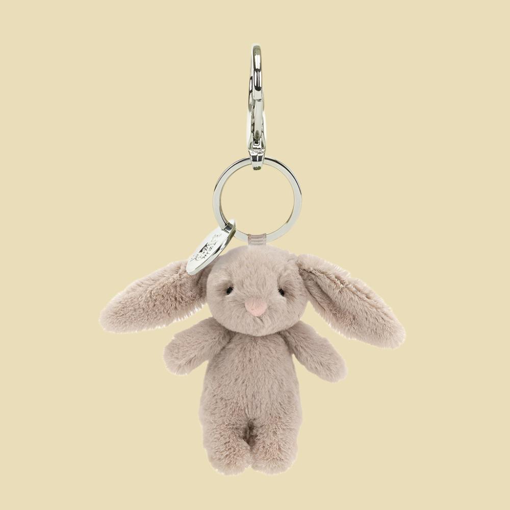 Bashful Bunny Beige Bag Charm 1