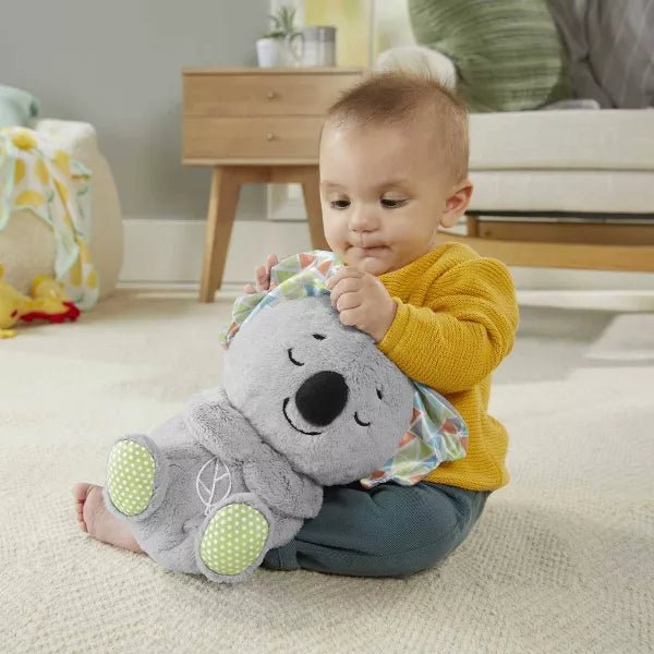 Mykro™ 2024 New Soothe 'n Snuggle Koala Portable Plush Breathing Motion Sound Companion