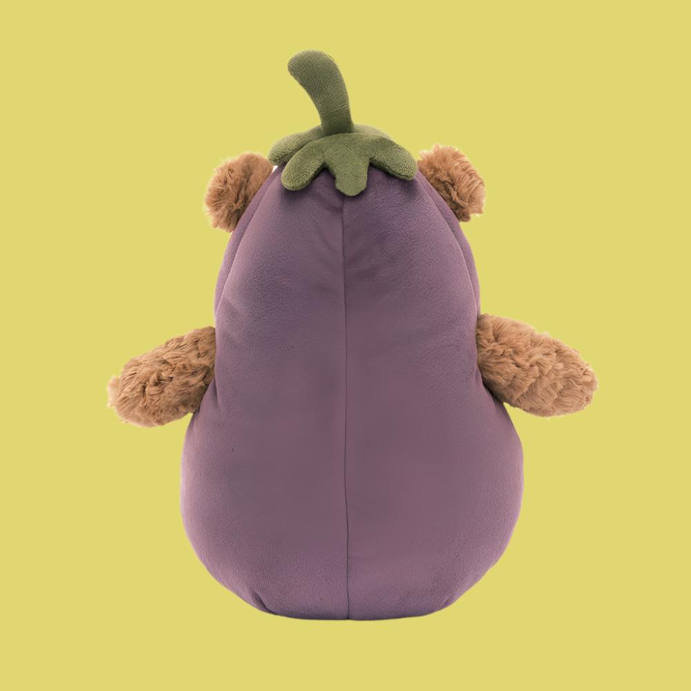 Jellycat Bartholomew Bear Aubergine 1