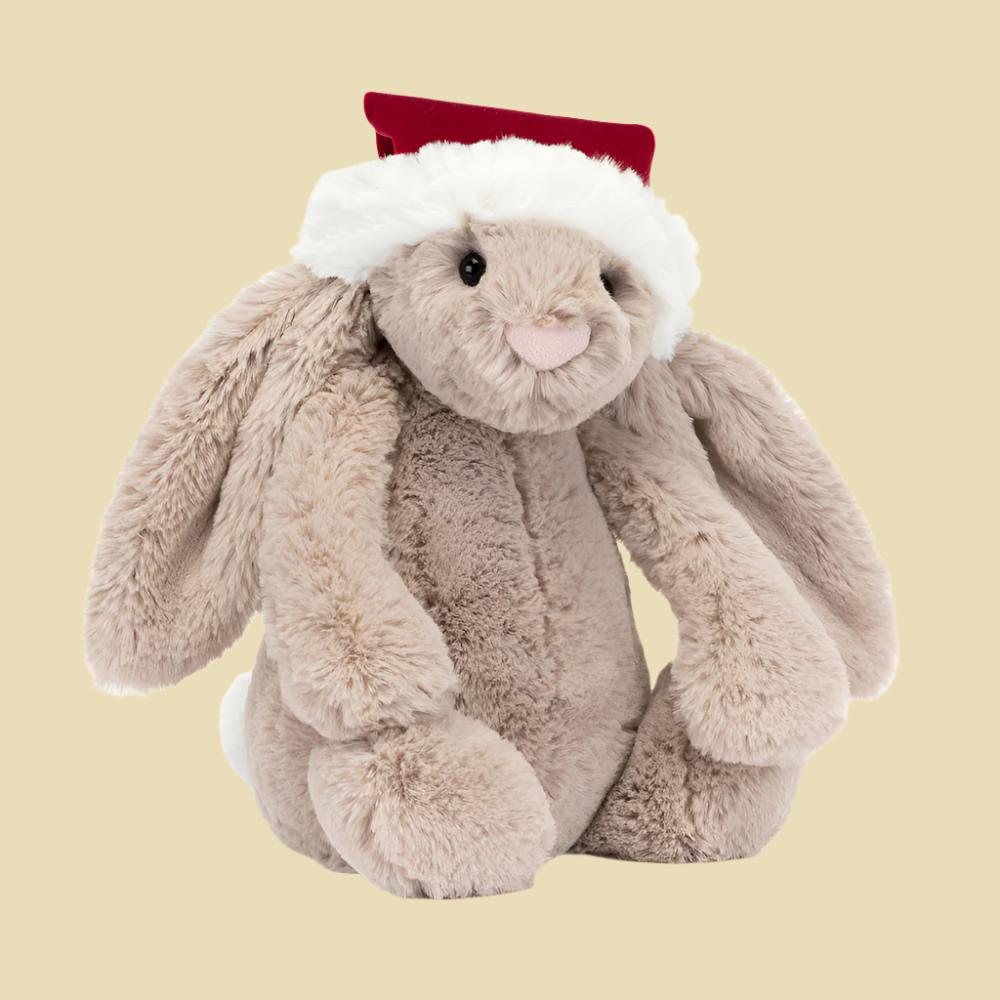 Jellycat Bashful Christmas Bunny 1