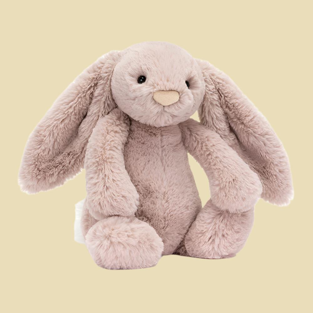 Jellycat Bashful Luxe Bunny Rosa