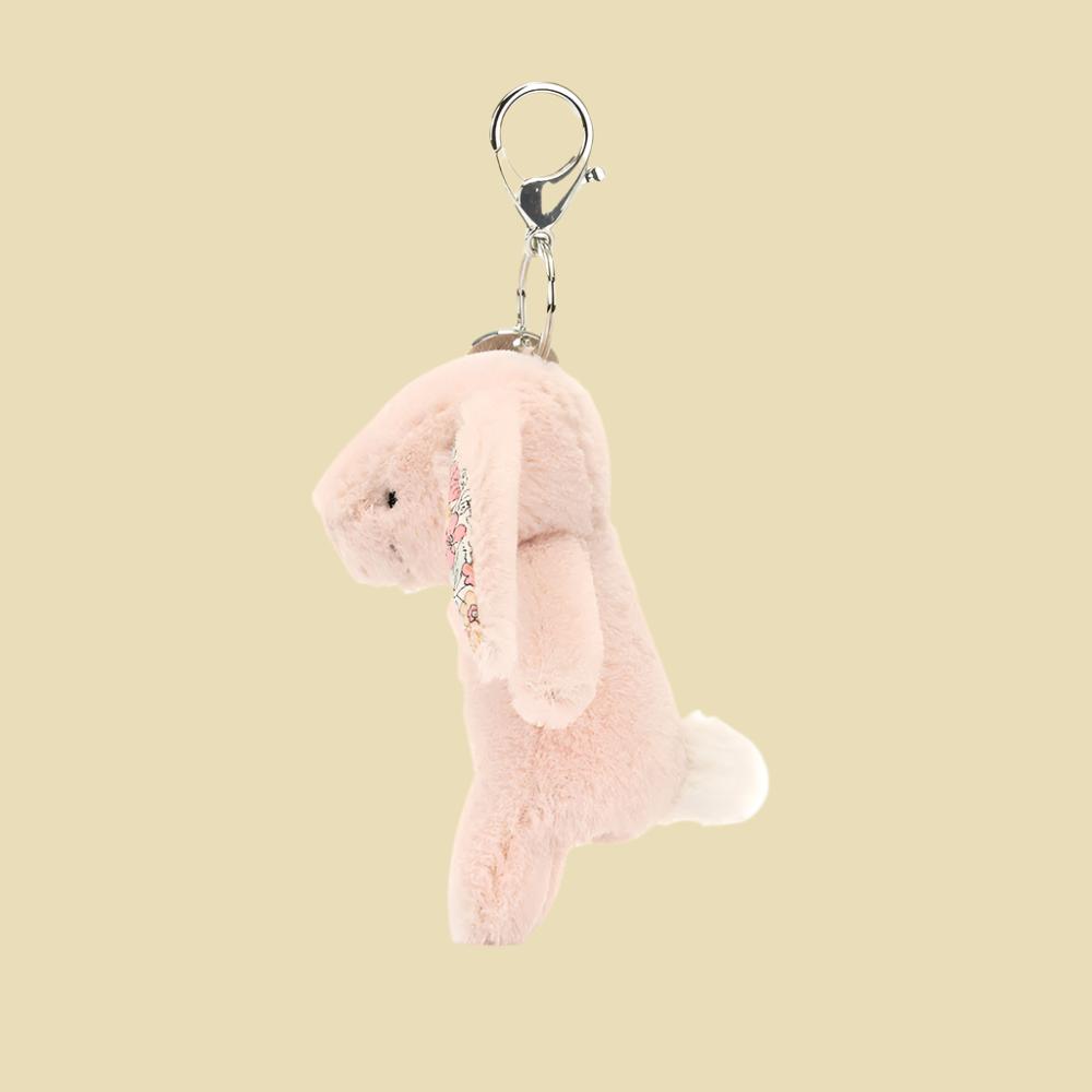 Jellycat Blossom Blush Bunny Bag Charm 1