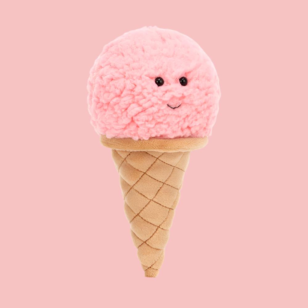 Jellycat Irresistible Ice Cream Strawberry1