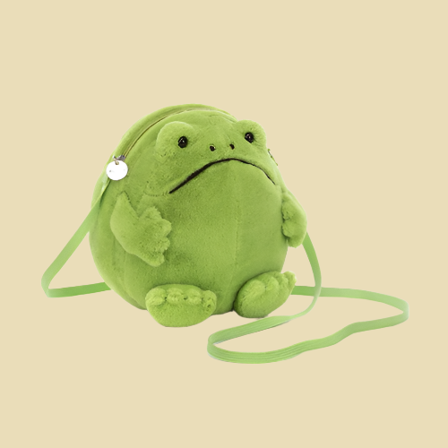 Jellycat Rick Rain Frog Bag 1