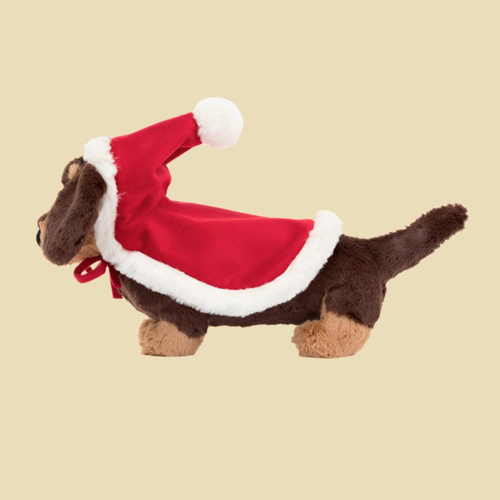 Jellycat Winter Warmer Otto Sausage Dog 1