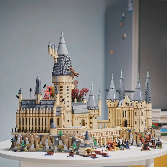 Mykro™ 2024 New 6020 Pieces Harry Potter Hogwarts Castle Building Blocks, Movie Series Magic School Model, Compatible Bricks Toys, Creative Gift for Kids and Fans