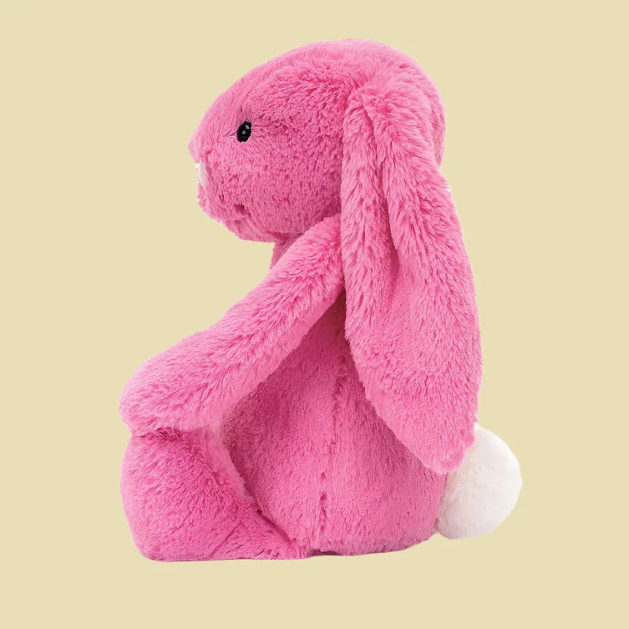 jellycat Bashful Hot Pink Bunny 1